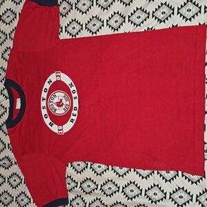 Vintage Boston Red Sox T-Shirt Mens Small Ringer Tee